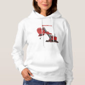 Afbeelding rode stoomschotel cartoon hoodie (Voorkant)
