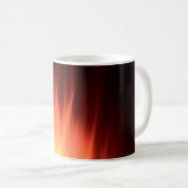 Afbeelding rood vuur koffiemok (Voorkant rechts)