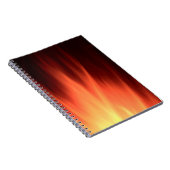 Afbeelding rood vuur notitieboek (Rechterzijde)