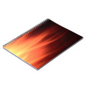 Afbeelding rood vuur notitieboek (Linkerzijde)