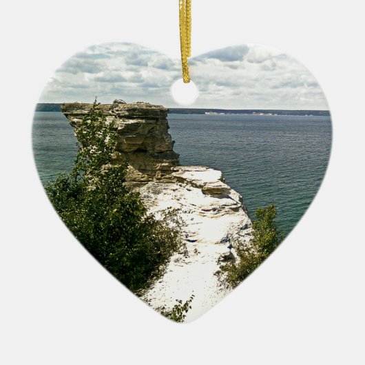 Afbeelding rotsen keramisch ornament (Voorkant)