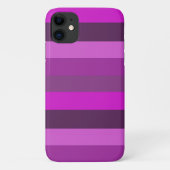 Afbeelding Roze strepen monochrome vormgeving esth Case-Mate iPhone Case (Achterkant)