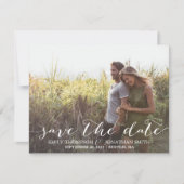 Afbeelding Save the Date Cards Landschap, Rustiek (Voorkant)