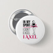 Afbeelding schaatsen Axel Pun Ronde Button 5,7 Cm (Voorkant /achterkant)