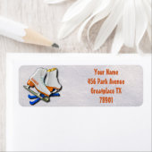 Afbeelding Schaatsen en Schaatsen met Jouw naam Etiket (Insitu)