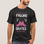 Afbeelding schaatsen Ice Skater Instructor Schaats T-shirt (Voorkant)
