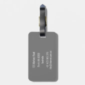 Afbeelding Schatting Bagagelabel (Achterkant verticaal)