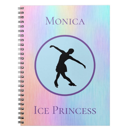 Afbeelding Schatting "Ice Princess" Aangepast Noti Notitieboek (Voorkant)