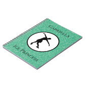 Afbeelding Schatting "Ice Princess" Aangepast Noti Notitieboek (Linkerzijde)