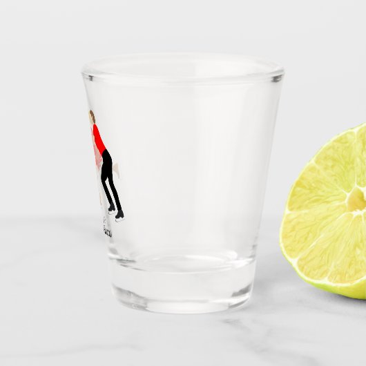 Afbeelding Schatting Shot Glas (Rechts)