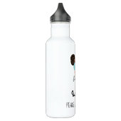 Afbeelding Schatting Water Fles Peace Love Schaats (Links)