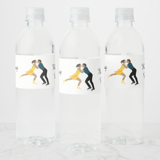 Afbeelding Schatting Waterfles Etiket (Flessen)