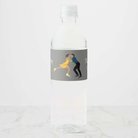 Afbeelding Schatting Waterfles Etiket (Voorkant)