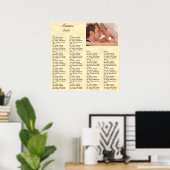 Afbeelding Schema lichtgeel Poster (Thuiskantoor)