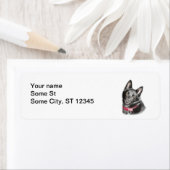 Afbeelding Schipperke Etiket (Insitu)