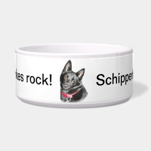 Afbeelding Schipperke Voerbakje