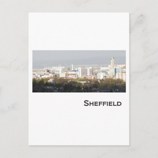 Afbeelding Sheffield Landscape Briefkaart (Voorkant)