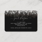 Afbeelding Sjabloon Lichtgevende Platina Zilver Gl Visitekaartje (Achterkant)