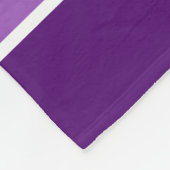 Afbeelding Skater met Paarse Cheetah Print en Mono Fleece Deken (Hoek)