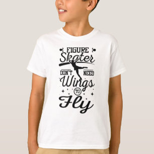 Afbeelding Skater naar de vlucht T-shirt