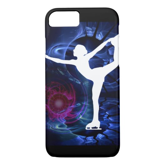 Afbeelding Skater op technisch ijs Case-Mate iPhone Case (Achterkant)