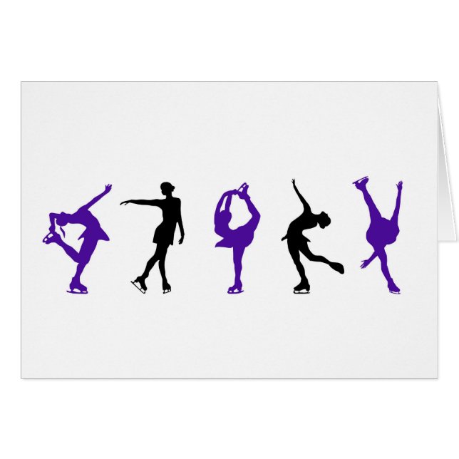 Afbeelding Skaters - Paars en zwart (Voorkant Horizontaal)