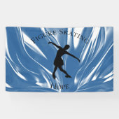 Afbeelding Skating Banner met Jouw naam! (Horizontaal)