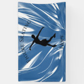 Afbeelding Skating Banner met Jouw naam! (Verticaal)