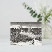  afbeelding, skilift briefkaart (Staand voorkant)