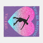 Afbeelding Skleece Blanket met persoonlijke naam Fleece Deken (Voorkant (Horizontaal))