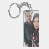 Afbeelding Sleutelhanger, aangepaste foto geschenk Sleutelhanger (Voorkant Links)