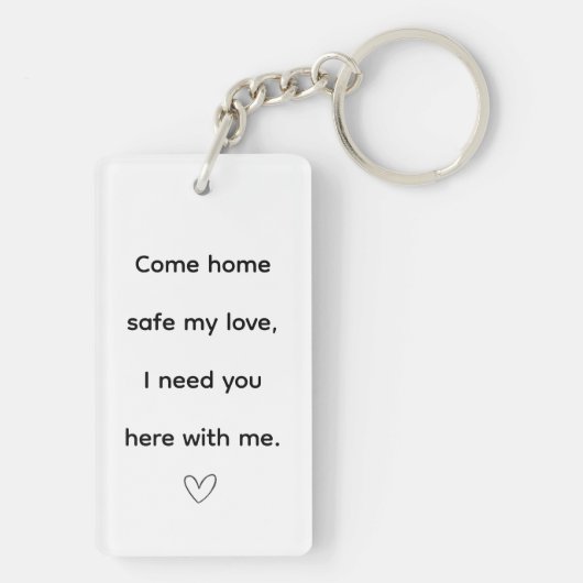 Afbeelding Sleutelhanger, aangepaste foto geschenk Sleutelhanger (achterkant)