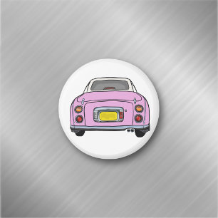 Afbeelding Snoep Roze figaro auto Magneet