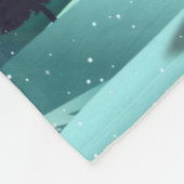 Afbeelding Snowman Fleece Deken (Hoek)