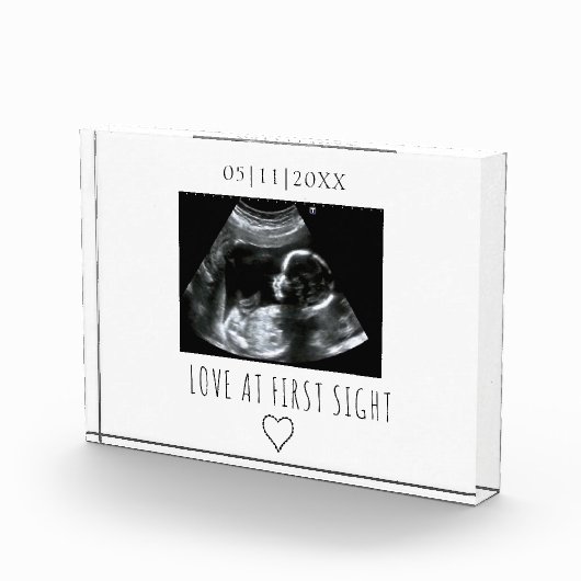  Afbeelding Sonogram Gift Baby Ultrasound fotoblok (Rechts)