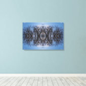 Afbeelding spiegelen canvas afdruk (Insitu (Houten vloer))