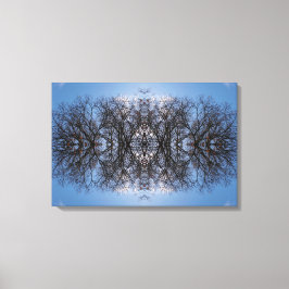 Afbeelding spiegelen canvas afdruk