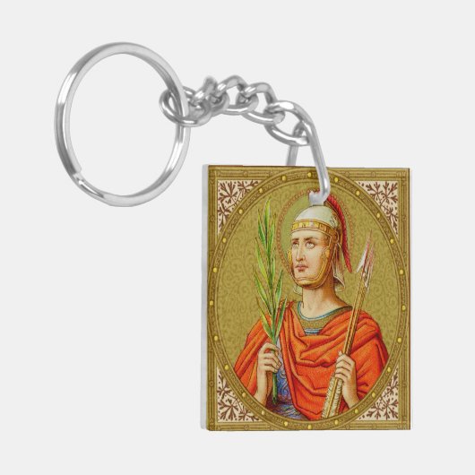 Afbeelding St. Sebastian (SNV 24) Sleutelhanger (Voorkant Links)