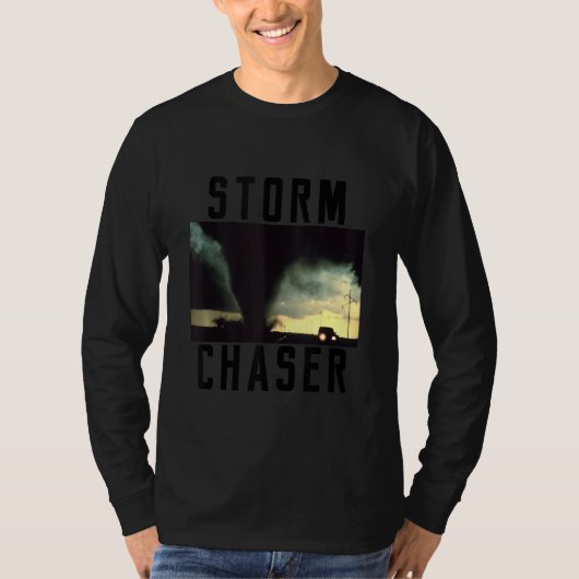 Afbeelding storm Chaser Tornado Weather T-shirt (Voorkant)