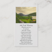 Afbeelding Sympathie Memorial Prayer Kaart Visitekaartje (Voorkant)