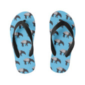 Afbeelding Tapir cartoon Kinder Teenslippers (Voetbed)