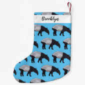 Afbeelding Tapir cartoon Kleine Kerstsok (Achterkant)