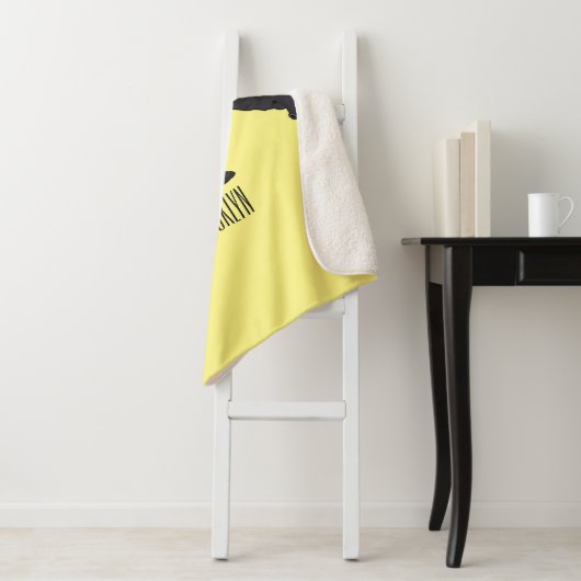 Afbeelding Tapir cartoon Sherpa Deken (In situ)