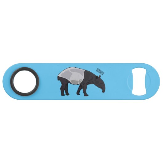 Afbeelding Tapir cartoon Speed Flessenopener (Voorkant (Horizontaal))