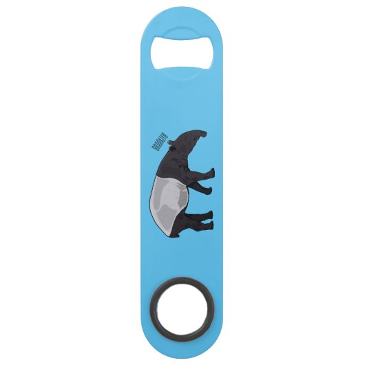 Afbeelding Tapir cartoon Speed Flessenopener (Voorkant)