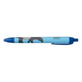 Afbeelding Tapir cartoon Zwarte Inkt Pen (Bodem)