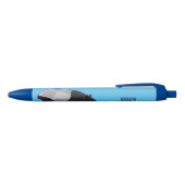 Afbeelding Tapir cartoon Zwarte Inkt Pen (Bovenkant)