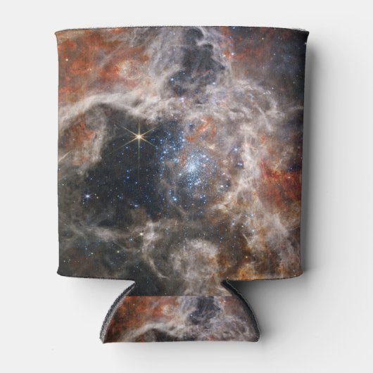 Afbeelding Tarantula Nebula van JWST Blikjeskoeler (Voorkant)