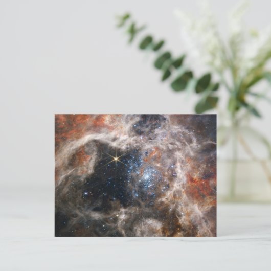Afbeelding Tarantula Nebula van JWST Briefkaart (Staand voorkant)