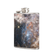 Afbeelding Tarantula Nebula van JWST Heupfles (Links)